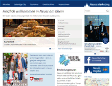 Tablet Screenshot of neuss-marketing.de